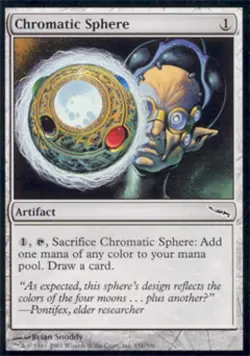 Chromatic Sphere - Medium Play MTG Mirrodin - Image 1