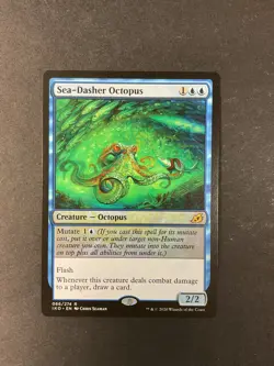 Sea-Dasher Octopus - Ikoria: Lair of the Behemoths - Magic - MTG - Image 1