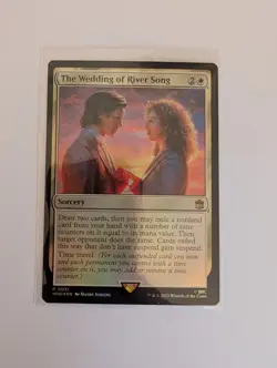 MtG The Wedding Of River Song Doctor Who Magic Gathering NM/M - Image 1