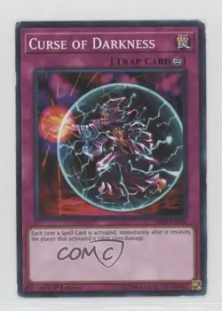 Curse of Darkness 1st Ed. YuGiOh Lair Structure Deck #SR06-EN039 06pr - Image 1