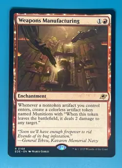 Mtg Weapons Manufacturing Edge of Eternities Regular - Image 1