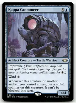 Kappa Cannoneer 74 MTG Commander: Edge of Eternities R NM - Image 1