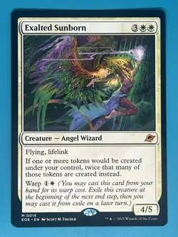 Mtg Exalted Sunborn Edge of Eternities Regular - Image 1