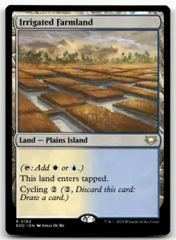 Irrigated Farmland 162 MTG Commander: Edge of Eternities R NM - Image 1