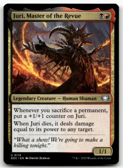 Juri, Master of the Revue 119 MTG Commander: Edge of Eternities U NM - Image 1