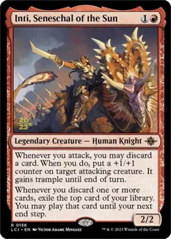 MTG English Inti, Seneschal of the Sun NM Foil Promos: Prerelease Cards - Image 1