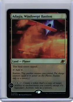FOIL Adagia, Windswept Bastion - Edge of Eternities - EOE MTG - Image 1