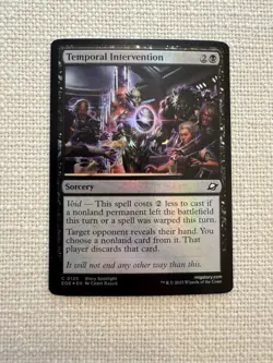 Temporal Intervention Foil C0120 Edge of Eternities MTG Magic the Gathering NM - Image 1