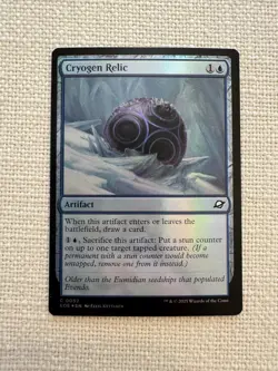 Cryogen Relic Foil C0052 Edge of Eternities MTG Magic the Gathering NM - Image 1