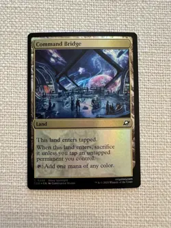 Command Bridge Foil C0252 Edge of Eternities MTG Magic the Gathering NM - Image 1