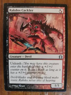 4x Rakdos Cackler (220/274) Return to Ravnica MTG Magic Playset OF 4 - Image 1