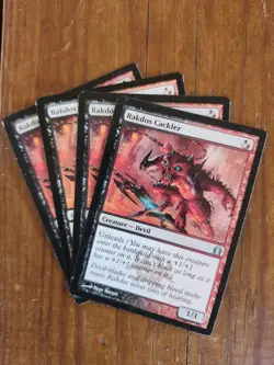 4x Rakdos Cackler (220/274) Return to Ravnica MTG Magic Playset OF 4 - Image 2