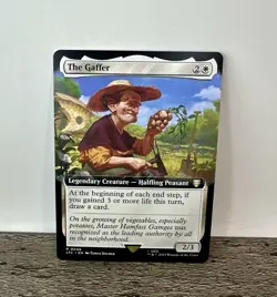 The Gaffer (Extended Art) - Near Mint MTG - LOTR - Image 1