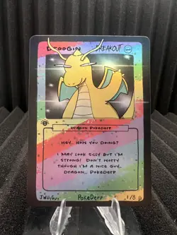Droogin (Dragonite) 1/8 - 1st Edition Pokederp Second Print Fan Art - Pokemon - Image 1