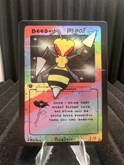 BeeBoy (Beedrill) 2/8 - 1st Edition Pokederp Second Print Fan Art - Pokemon - Image 1