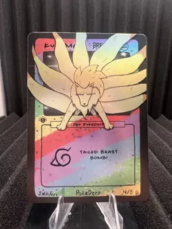 Kurama (Ninetales) 4/8 - 1st Edition Pokederp Second Print Fan Art - Pokemon - Image 1