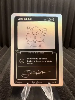 Jiggles (Jigglypuff) 4/7 - 1st Edition Pokederp Second Print Fan Art - Pokemon - Image 1