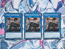 Amphibious Swarmship Amblowhale 1st Edition Secret Rare RA04 Yugioh Card PLAYSET - Image 1