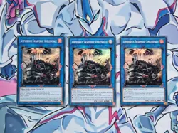 Amphibious Swarmship Amblowhale 1st Edition Super Rare RA04 Yugioh Card PLAYSET - Image 1