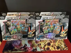 Pokemon Black Bolt/White Flare Unova SV10.5 Victini Illustration Collection x4 - Image 1