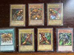 Yugioh Exodia The Forbidden One Set Ultra Rare Legend Of Blue-Eyes Original LpMp - Image 1