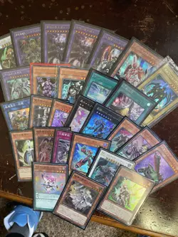 Yugioh 28 Card Lot Ocg 27 Holos/1 Rare VLP-Near Mint - Image 1