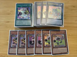 Yugioh! Yummy Deck Core Justice Hunters JUSH-EN COOKY LOLLIPOP SNATCHY CUPSy - Image 1