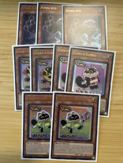 Yugioh! Yummy Deck Core Justice Hunters JUSH-EN COOKY LOLLIPOP SNATCHY CUPSy - Image 2