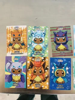 Eevee Ponchos - Cracked Ice - Pokemon Let's Go Eevee Card Database - Image 1