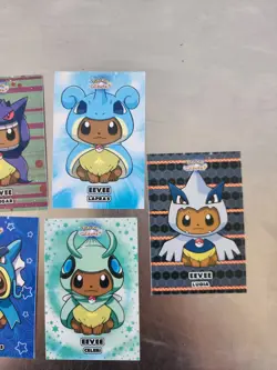 Eevee Ponchos - Cracked Ice - Pokemon Let's Go Eevee Card Database - Image 2