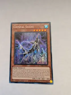 Yu-Gi-Oh! Crystal Shark 1st Edition Secret Rare Card RA03-EN031 NM - Image 1
