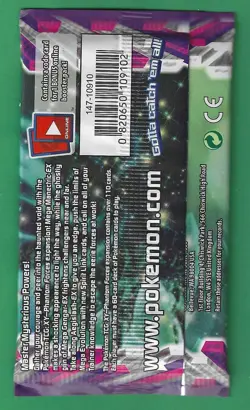 Pokemon "Phantom Forces" 10-Card Sealed Booster Pack (Diancie) X1 - Image 2