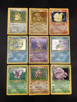 Pokemon Vintage Rare Holo Card Lot Base Set, Fossil, Jungle, Team Rocket MP/HP - Image 1