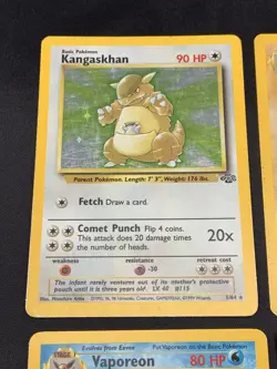Pokemon Vintage Rare Holo Card Lot Base Set, Fossil, Jungle, Team Rocket MP/HP - Image 2