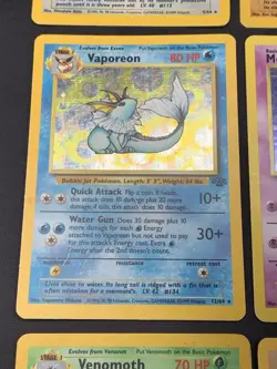 Pokemon Vintage Rare Holo Card Lot Base Set, Fossil, Jungle, Team Rocket MP/HP - Image 5