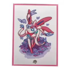 65pcs Trading Card Pokemon Eevee CCG Card Sleeves 66X91mm Standard Size - Image 1