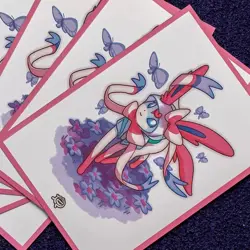 65pcs Trading Card Pokemon Eevee CCG Card Sleeves 66X91mm Standard Size - Image 3