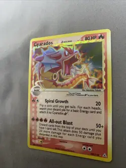 Gyrados [Gold Star] #102 Pokemon Holon Phantoms (CUSTOM MADE CARD) - Image 2