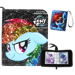 Card Book Holder Binder Album My Little Pony Trading CCG Mini 80 Cards Case - Image 2