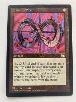 Bosium Strip Weatherlight Regular Magic the Gathering MTG Card - Image 1