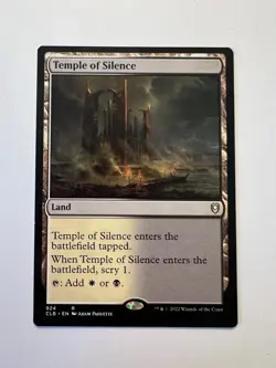 Temple of Silence - MTG Commander Legends: Battle for Baldur's Gate - NM - Image 1