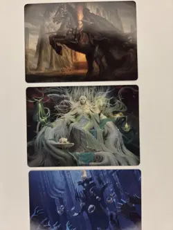 MTG Magic Gathering Lord Of The Rings Art Series Cards 35 53 69 Nazgul Galadriel - Image 3