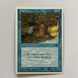 MTG Magic The Gathering Alternate 4th - Uncommon - Sindbad - Image 1