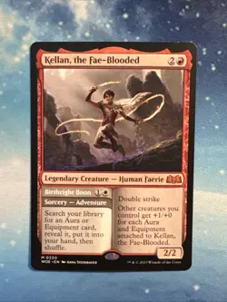 Kellan, the Fae-Blooded // Birthright Boon - WOE #230 | NORMAL | NM | MTG - Image 1