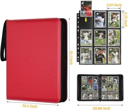 Stylish Card Collection Binder for MTG, TCG, and Sports Cards - Compact Design - Image 5
