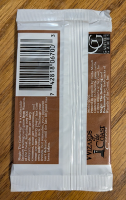 MTG - Revised Booster Pack - Magic the Gathering, Factory Sealed 1994 - Image 2