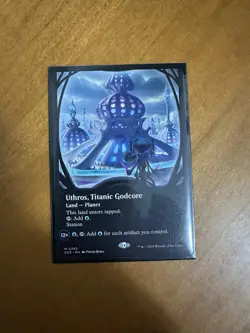 x1 MTG EOE Uthros Titanic Godcore Non-Foil 0285 Pack Fresh - Image 1