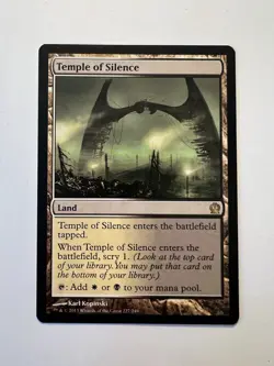 Temple of Silence - MTG Theros - NM - Image 1