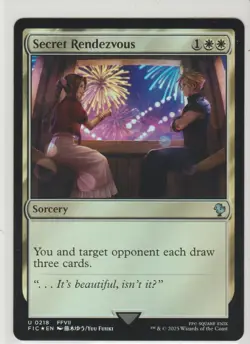 Secret Rendezvous Foil MtG Card FIC 218 FInal Fantasy Commander - Image 1