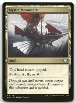 Mystic Monastery 170 MTG Commander: Edge of Eternities U NM - Image 1